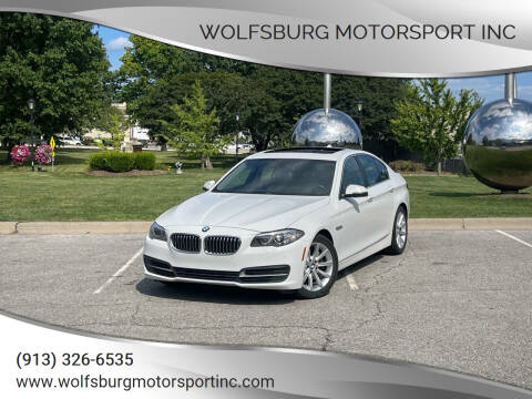 2014 BMW 5 Series for sale at WOLFSBURG MOTORSPORT INC in Shawnee KS