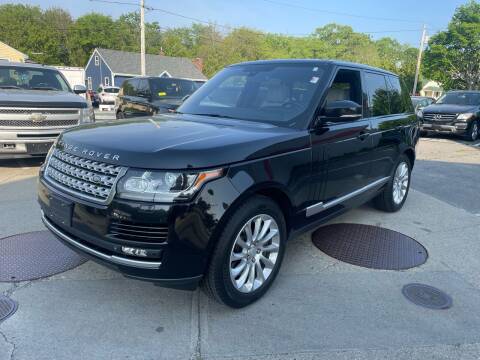 2015 Land Rover Range Rover for sale at First Hot Line Auto Sales Inc. & Fairhaven Getty in Fairhaven MA