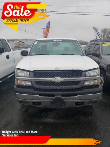 2003 Chevrolet Silverado 1500 for sale at Budget Auto Deal and More Services Inc in Worcester MA