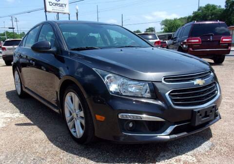 2015 Chevrolet Cruze for sale at Dorsey Auto Sales in Tyler TX