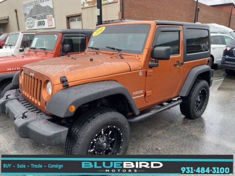 2010 Jeep Wrangler for sale at Blue Bird Motors in Crossville TN