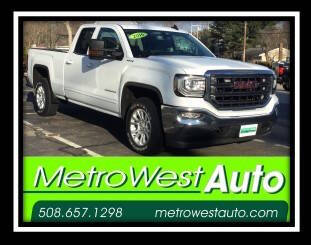 2016 GMC Sierra 1500 for sale at Metro West Auto in Bellingham MA