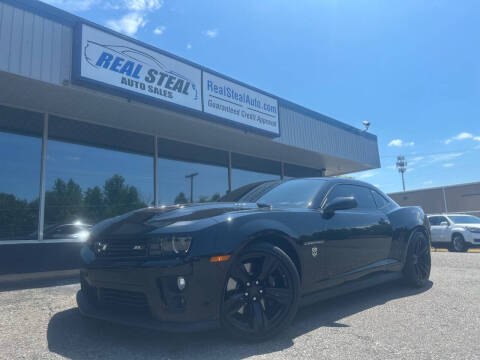 2013 Chevrolet Camaro for sale at Real Steal Auto Sales & Repair Inc in Gastonia NC