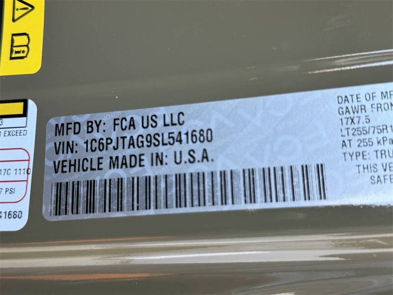 2025 Jeep Gladiator Texas Trail