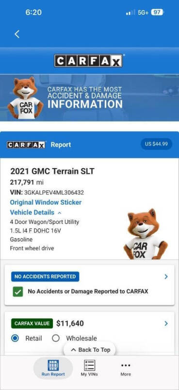 2021 GMC Terrain SLT