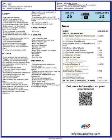 2013 MINI Countryman Cooper S