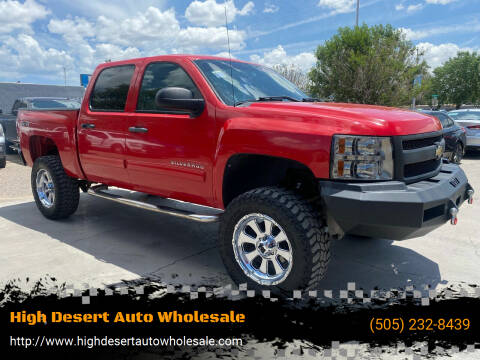 2011 Chevrolet Silverado 1500 for sale at High Desert Auto Wholesale in Albuquerque NM