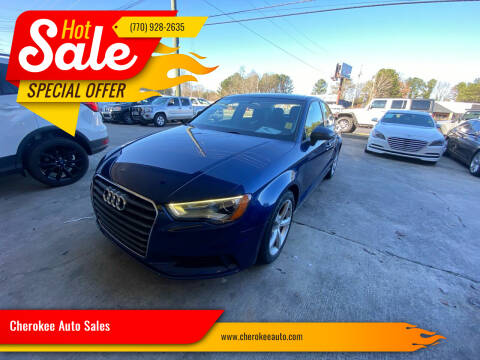 2015 Audi A3 for sale at Cherokee Auto Sales in Acworth GA