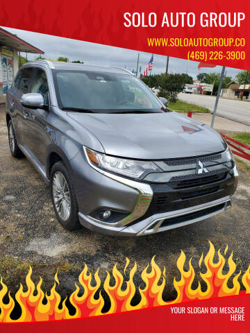 2022 Mitsubishi Outlander PHEV for sale at Solo Auto Group in Mckinney TX