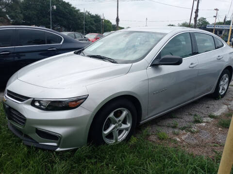 2017 Chevrolet Malibu for sale at RICKY'S AUTOPLEX in San Antonio TX