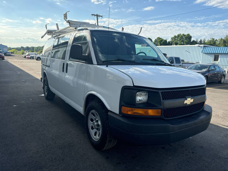 Used 2012 Chevrolet Express Cargo Work Van with VIN 1GCSHAF48C1131791 for sale in Spencerport, NY