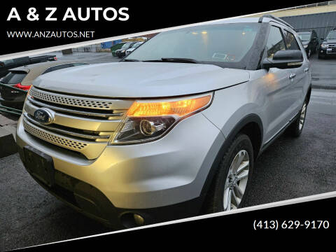 2012 Ford Explorer for sale at A & Z AUTOS in Westfield MA