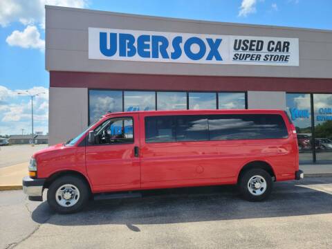 2018 Chevrolet Express Passenger for sale at Ubersox Used Car Super Store in Monroe WI