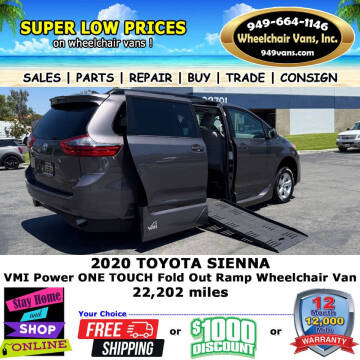 2020 Toyota Sienna LE Mobility 7-Passenger