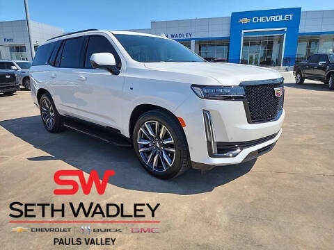 2024 Cadillac Escalade for sale at Seth Wadley Chevy Perry in Perry OK