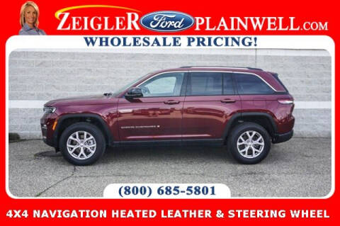 2022 Jeep Grand Cherokee for sale at Zeigler Ford of Plainwell in Plainwell MI