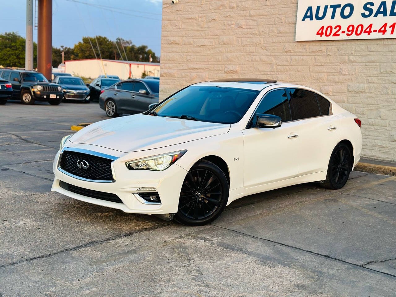 2018 INFINITI Q50 for sale at Atlas Auto Sales LLC in Lincoln, NE