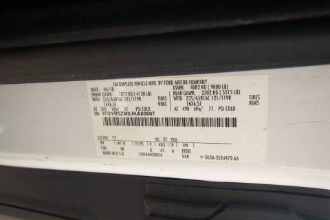 2018 Ford Transit 250