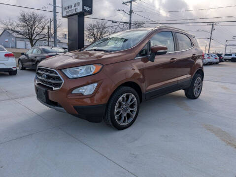 2019 Ford EcoSport for sale at Habhab's Auto Sports & Imports in Cedar Rapids IA