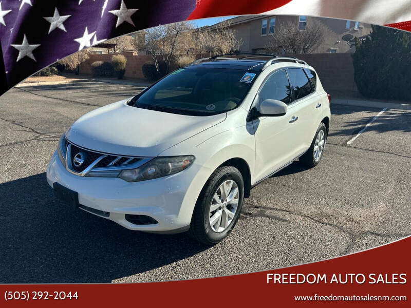 2013 Nissan Murano for sale at Freedom Auto Sales in Albuquerque NM