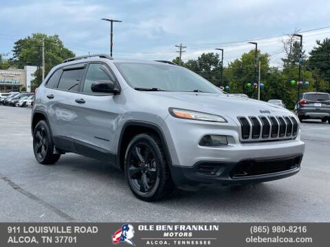 2017 Jeep Cherokee for sale at Ole Ben Franklin Motors KNOXVILLE - Alcoa in Alcoa TN