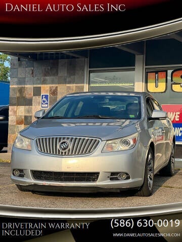 2012 Buick LaCrosse for sale at Daniel Auto Sales Inc in Clinton Township MI