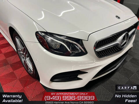 2018 Mercedes-Benz E-Class E 400 4MATIC