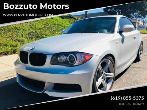2011 BMW 1 Series for sale at Bozzuto Motors in San Diego CA