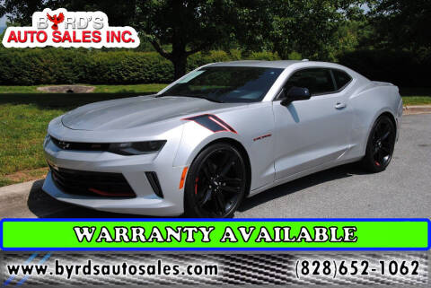 2018 Chevrolet Camaro for sale at Byrds Auto Sales in Marion NC