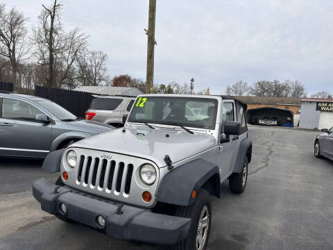2012 Jeep Wrangler for sale at CLEAN CUT AUTOS in New Castle DE