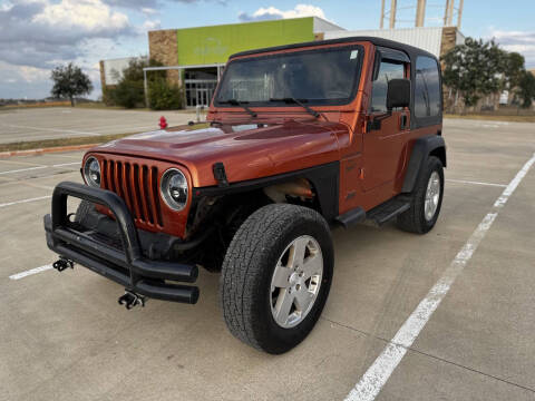 2001 Jeep Wrangler for sale at Platinum Auto Group in Hutto TX