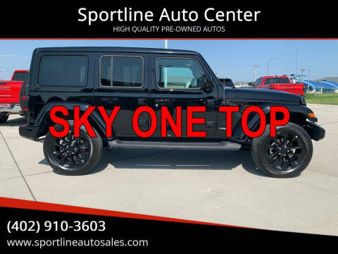 2021 Jeep Wrangler Unlimited for sale at Sportline Auto Center in Columbus NE