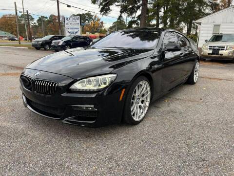 2015 BMW 6 Series for sale at Platinum Auto Sales in Chesapeake VA