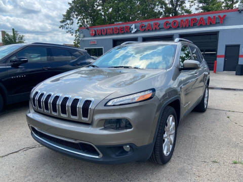 2017 Jeep Cherokee for sale at NUMBER 1 CAR COMPANY in Detroit MI