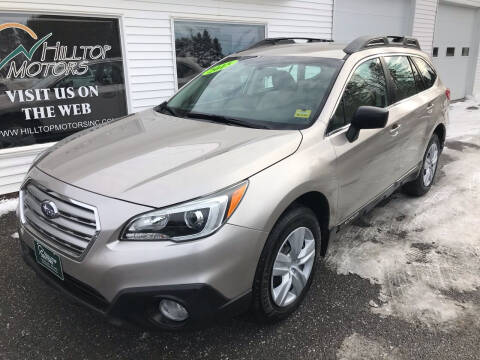 2015 Subaru Outback for sale at HILLTOP MOTORS INC in Caribou ME