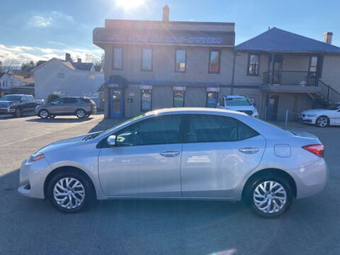 2018 Toyota Corolla for sale at Sisson Pre-Owned in Uniontown PA