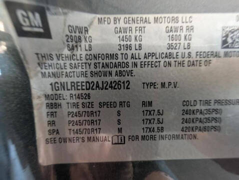 2011 Chevrolet Traverse LT