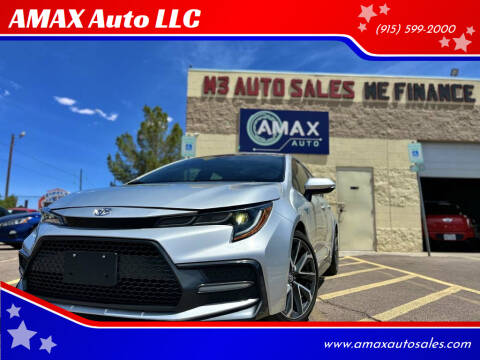 2020 Toyota Corolla for sale at AMAX Auto LLC in El Paso TX