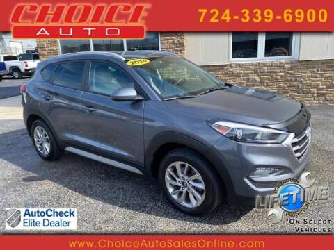 2018 Hyundai Tucson for sale at CHOICE AUTO SALES in Murrysville PA