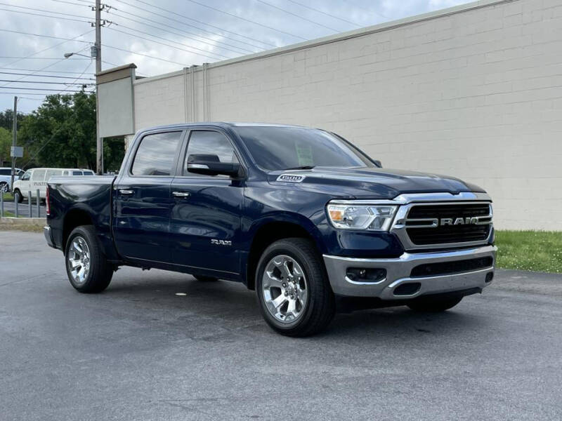 Used 2020 RAM Ram 1500 Pickup Big Horn/Lone Star with VIN 1C6SRFFT7LN247145 for sale in Knoxville, TN