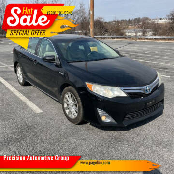 2012 Toyota Camry Hybrid for sale at Precision Automotive Group in Youngstown OH