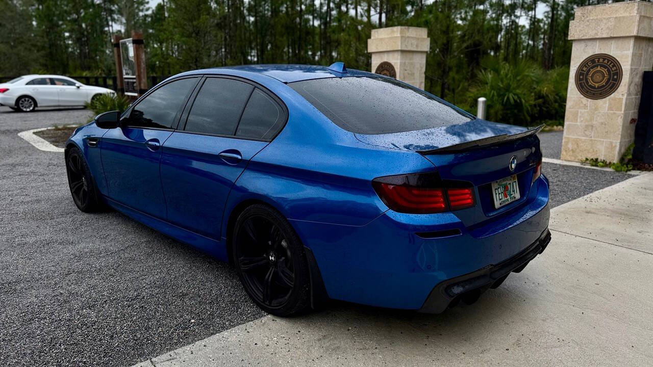 2013 BMW M5 Base 4dr Sedan - Monte Carlo Blue Metallic exterior view 19