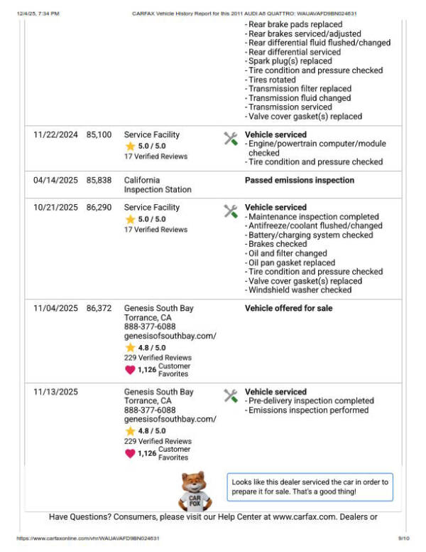 2011 Audi A8 quattro
