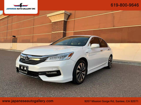 2017 Honda Accord Hybrid for sale at Japanese Auto Gallery Inc in Santee CA