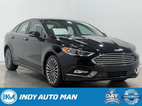 2017 Ford Fusion for sale at INDY AUTO MAN in Indianapolis IN