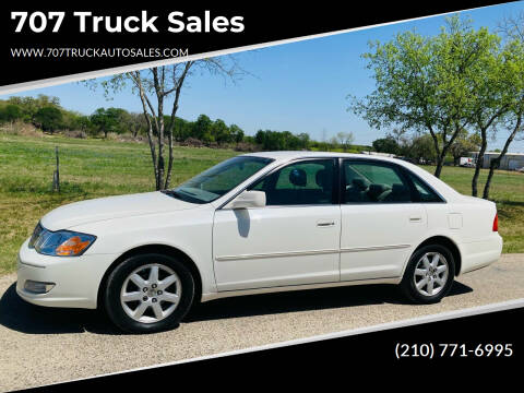 2001 Toyota Avalon for sale at BRACKEN MOTORS in San Antonio TX