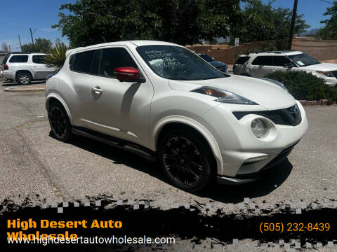 2015 Nissan JUKE for sale at High Desert Auto Wholesale in Albuquerque NM