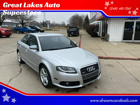 2008 Audi A4 for sale at Great Lakes Auto Superstore in Waterford Township MI