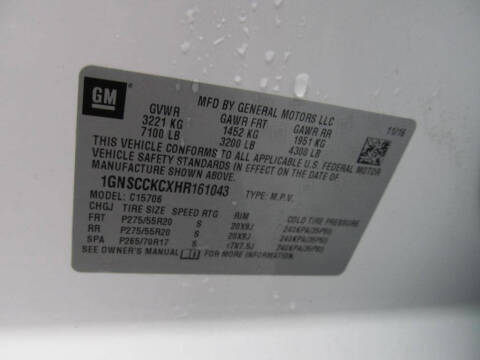 2017 Chevrolet Tahoe Premier