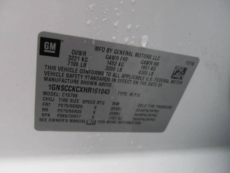 2017 Chevrolet Tahoe Premier